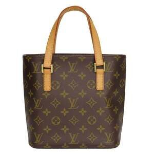 Louis Vuitton Handbag Vavin PM M51172 Monogram Tanned Leather Brown Women's L...